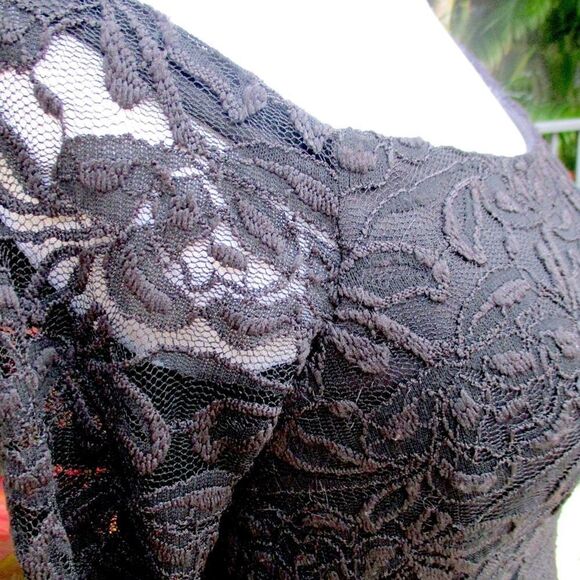 🍍3/$15🍍 INC International Concepts Lace 3/4 Sleeve Dress - Picture 4 of 7